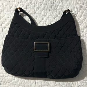 Vera Bradley Shoulder Purse with tortoise shell accents